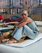 TRACIE WHITE LEATHER