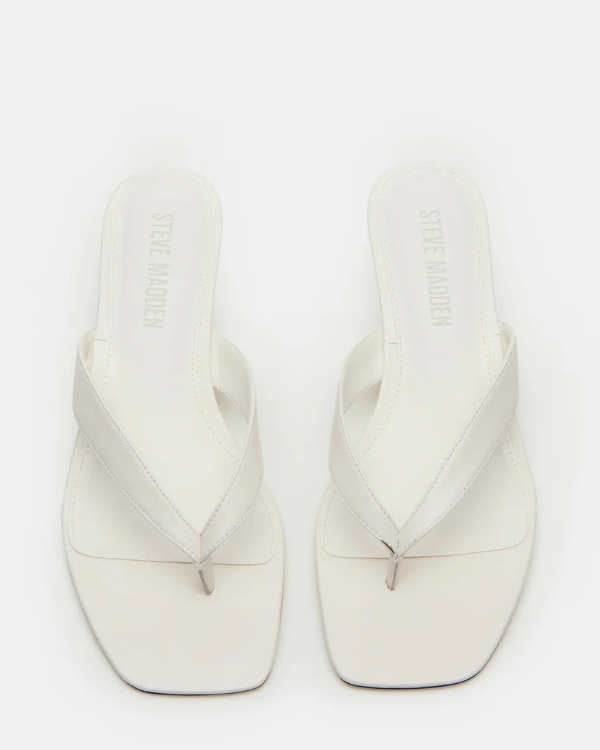 TRACIE WHITE LEATHER