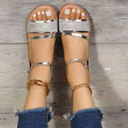 GlamShine Wedge Sandal