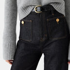 Vintage High-Waist Wide-Leg Jeans
