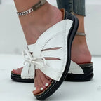 Grace Bow Slip-On Sandal