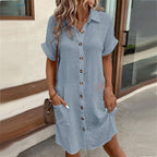 Mustard Breeze Casual Dress