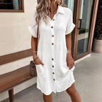 Mustard Breeze Casual Dress